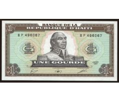 1 gourde 1986-88 Haiti