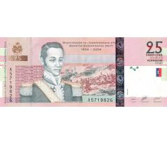 25 gourdes 2004 Haiti pamätná bankovka