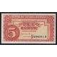 5 kčs 1945 UZ neperforovaná