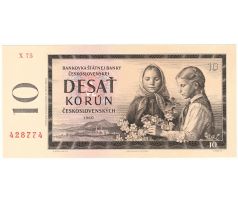 10 kčs 1960 X 75