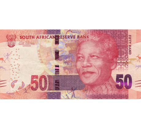 50 rand 2013-16 Južná Afrika