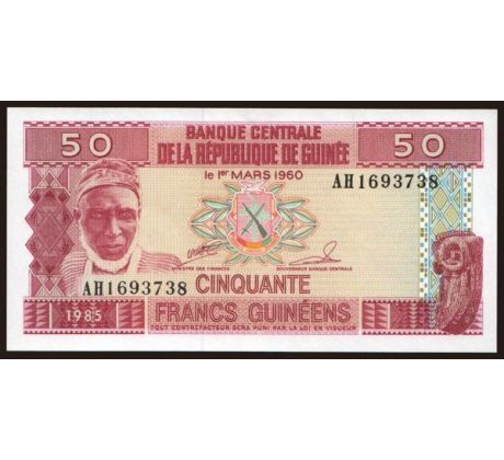 50 frank 1985 Guinea