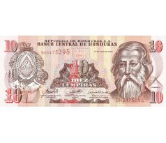 10 lempiras 2001-2010 Honduras