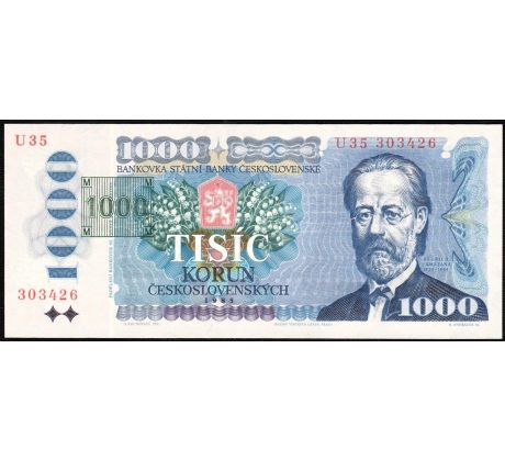 1 000 kčs 1985/1993/ U35