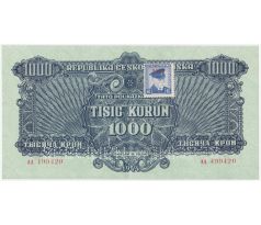 1 000 koruna 1944 AA specimen