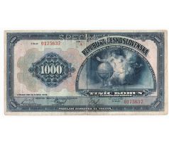 1 000 koruna 1932 A specimen