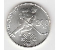 200 Sk 1994 Založenie Medzinárodného olympijského výboru – 100. výročie a prvá účasť SR na olympijských hrách