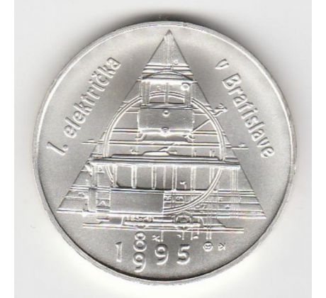 200 sk 1995 Začatie premávky prvej električky na Slovensku v Bratislave