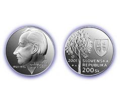 200 Sk 2001 Alexander Dubček s certifikátom PROOF