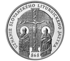 10 € 2018 Uznanie slovanského liturgického jazyka - 1150. výročie PROOF