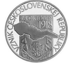 10 € 2018 - 100. výročie vzniku Československej republiky PROOF
