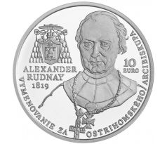10€ 2019 Vymenovanie Alexandra Rudnaya za ostrihomského arcibiskupa PROOF