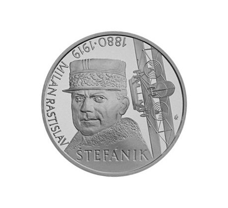 10 € 1919 Milan Rastislav Štefánik PROOF