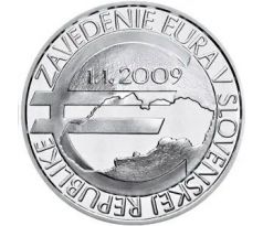 10 € 2019 Zavedenie eura v SR PROOF
