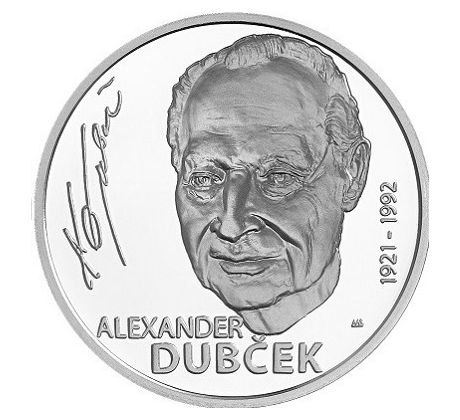 10 € 2021 Alexander Dubček - 100.výročie narodenia PROOF