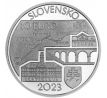 10€ 2023 Spustenie parnej prevádzky na železničnej trati Bratislava-Trnava PROOF