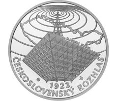 10€ 2023 Začiatok pravidelného vysielania československého rozhlasu PROOF