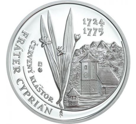 10€ 2024 Fráter Cyprián z Červeného Kláštora PROOF