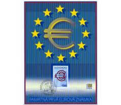 Pamätný list Prvá eurová slovenská známka