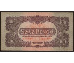 100 pengo 1944 Maďarsko