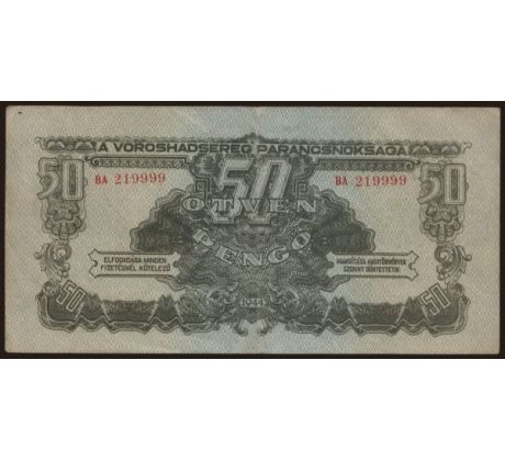 50 pengo 1944 Maďarsko