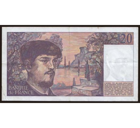 20 francs 1984 Francúzsko