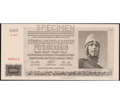 5 000 koruna 1944 S09A specimen