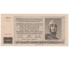 5 000 koruna 1944 S01A specimen