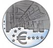 Medaila začiatok razby eurovej meny na Slovensku