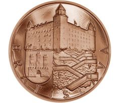 Bratislava medený pamätný medailón