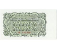 5 kčs 1953 NK neperforovaná /02/