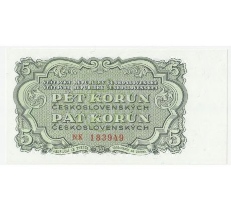 5 kčs 1953 NK neperforovaná /03/