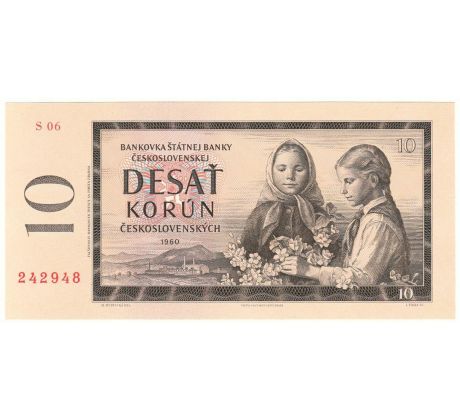 10 kčs 1960 S06