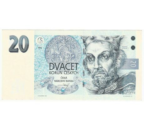 20 kč 1994 séria A22