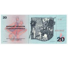20 kčs 1970 L08