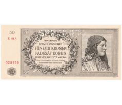 50 koruna 1944 04 A specimen