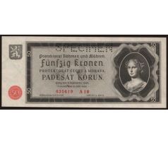 50 koruna 1940 A18 specimen