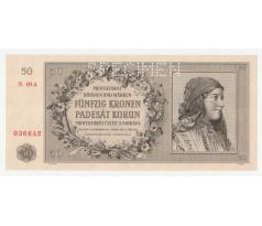 50 koruna 1944 09 A specimen