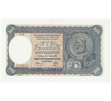 100 ks 1940 D12 specimen