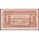 1 koruna 1944 EP čiastočne nevyrazené specimen