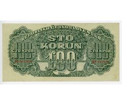 100 koruna 1944 HT neperforovaná
