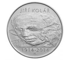 500 kč 2014 Jíři Kolář PROOF