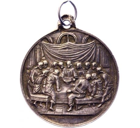Strieborný žetón z roku 1869 Francúzsko