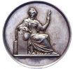 Strieborný žetón "Avoués Près Le Tribunal de Lyon" AR Jeton 1860 - 1879 Francúzsko