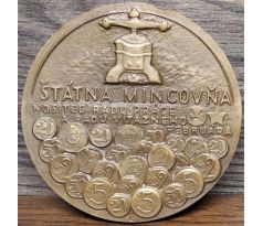 Medaila ku "660 rokov mincovníctva v Kremnici"
