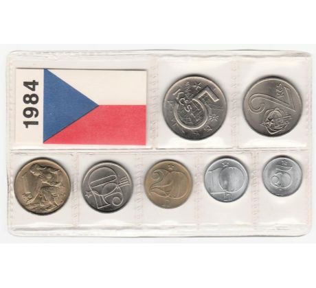 Sada obehových mincí 1984