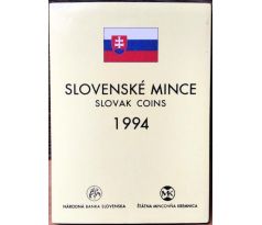 Sada slovenských mincí 1994