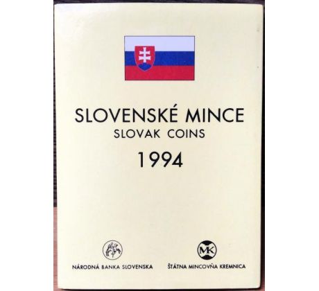 Sada slovenských mincí 1994