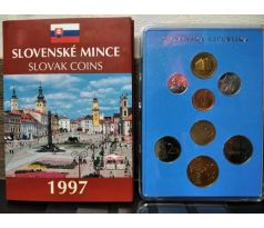 Sada slovenských mincí 1997