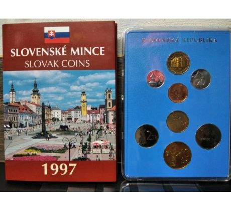 Sada slovenských mincí 1997